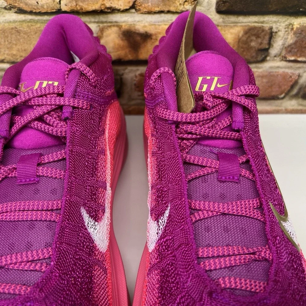 Nike G.T. Hustle 3 Hyper Pink Grape Womens Sz 12 , Mens 10.5  Basketball Shoes